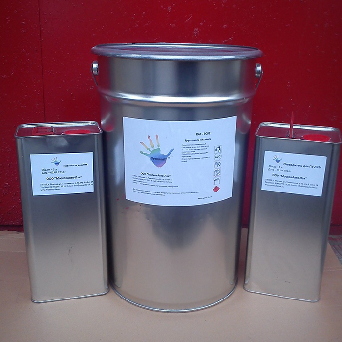 Pomenel Эмаль 2К полиуретановая 4+1