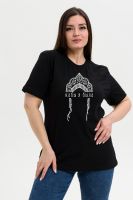 8584 футболка унисекс [черный+кокошник]