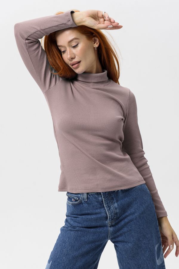 14439/1 Водолазка женская [кофе]