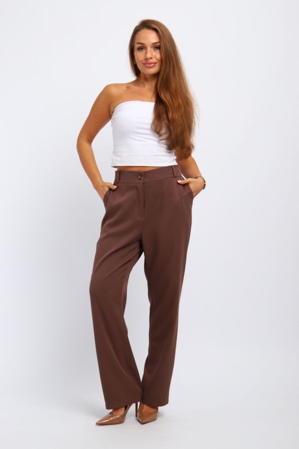 Женские брюки 31986 [светло-коричневый]