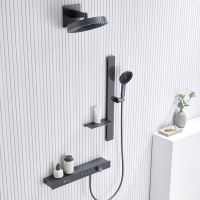 душ скрытого монтажа Black&White GH-9025NGM