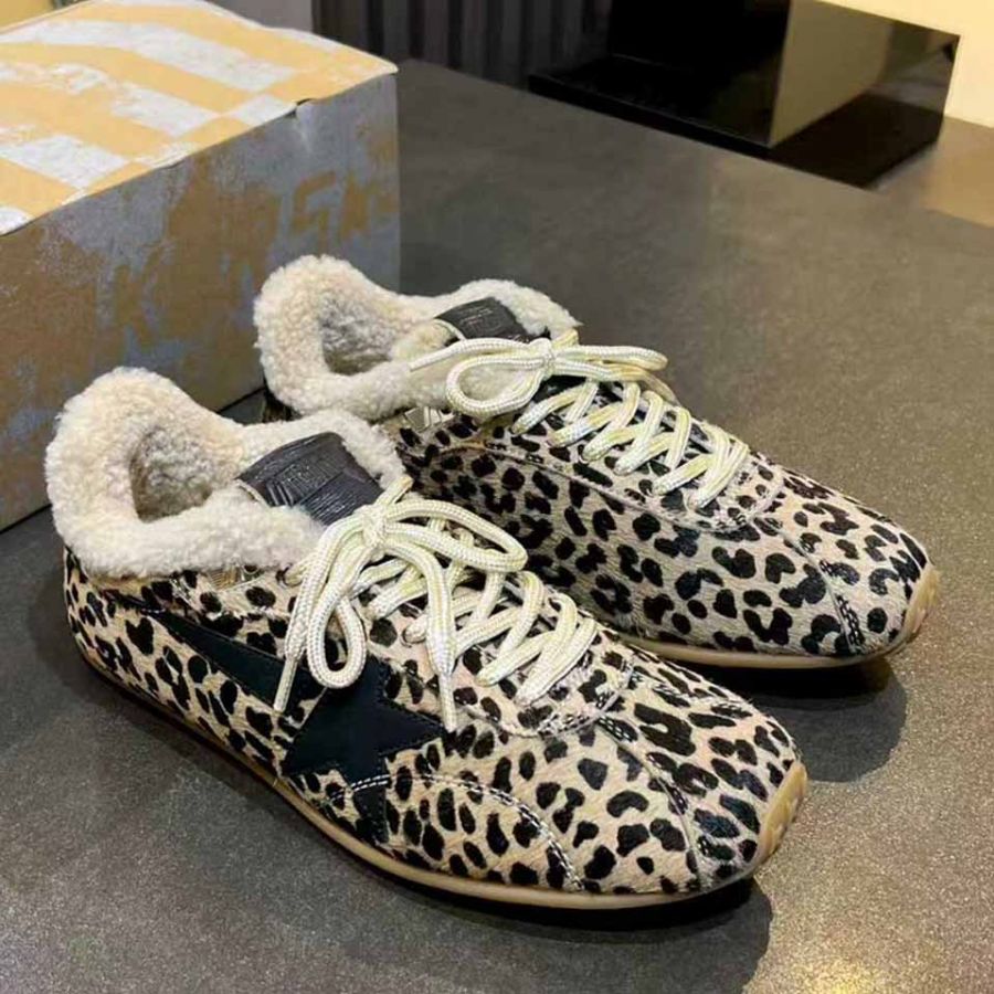 Кроссовки Golden Goose с мехом Premium