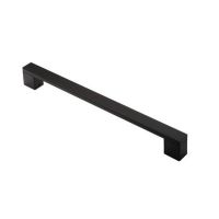 Дверная ручка-скоба System PH9550. Длина 452 мм черный матовый