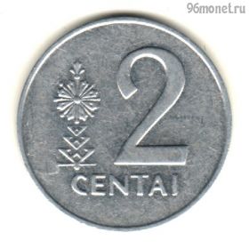 Литва 2 цента 1991