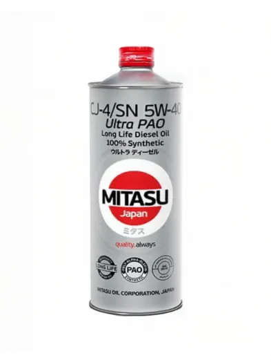 MITASU ULTRA PAO LL DIESEL CJ-4/SN 5W-40, 1л