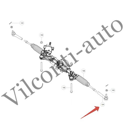 НАКОНЕЧНИК РУЛЕВОЙ ТЯГИ L/R TANK 300 3401110XGW04A 100% ОРИГИНАЛ