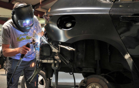 Точечная Сварка Кузова на Автомобиле Варшавское шоссе 170Бс7