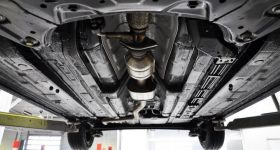 Антикоррозийная Обработка Мест Прохода Выхлопа Под Кузовом на Автомобиле Варшавское шоссе 170Бс7