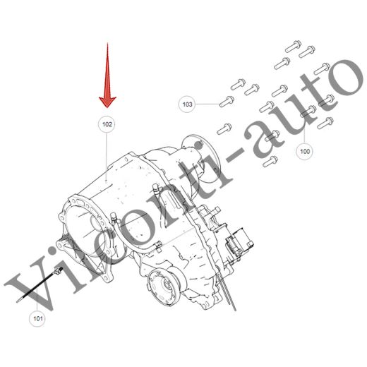 РАЗДАТОЧНАЯ КОРОБКА В СБОРЕ TANK 300 1800100XKM03A 100% ОРИГИНАЛ