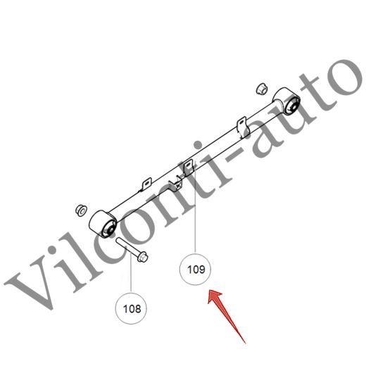 РЫЧАГ ЗАДНЕЙ ПОДВЕСКИ НИЖНИЙ ПРОДОЛЬНЫЙ ЛЕВЫЙ TANK 300 2914112XGW04A 100% ОРИГИНАЛ