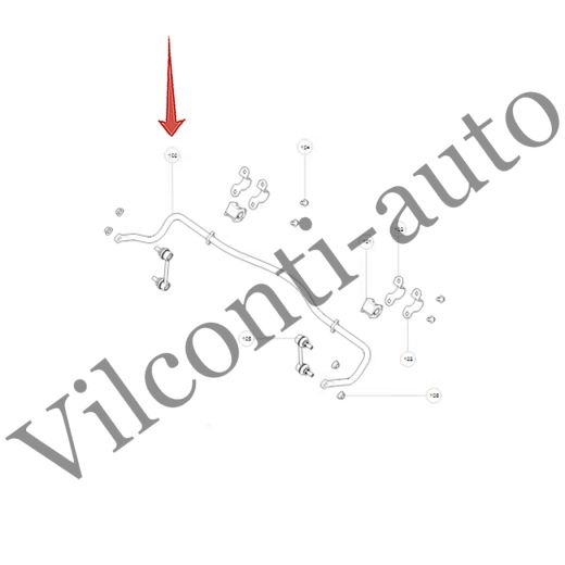 СТАБИЛИЗАТОР ЗАДНИЙ TANK 300 2916100XKM01B 100% ОРИГИНАЛ