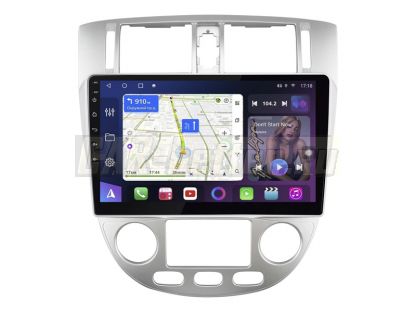 Магнитола Buick Excelle 2004-2008, рамка серебро, климат, Farcar (TM3014M)