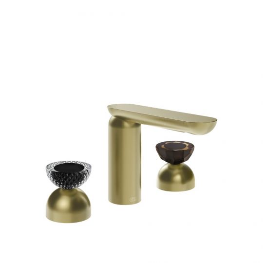 Смеситель для раковины Gessi Perle 74786 без донного клапана с вентилем-полусферой из муранского стекла Balloton и Battuto схема 5 Смеситель для раковины Gessi Perle 74786 без донного клапана с вентилем-полусферой из муранского стекла Balloton и Battuto схема 5