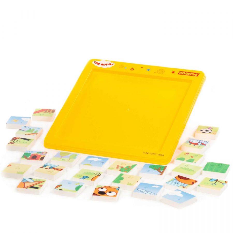 Набор игровой настольный "Три Кота" "Коржик" (25 элементов) (в пакете)