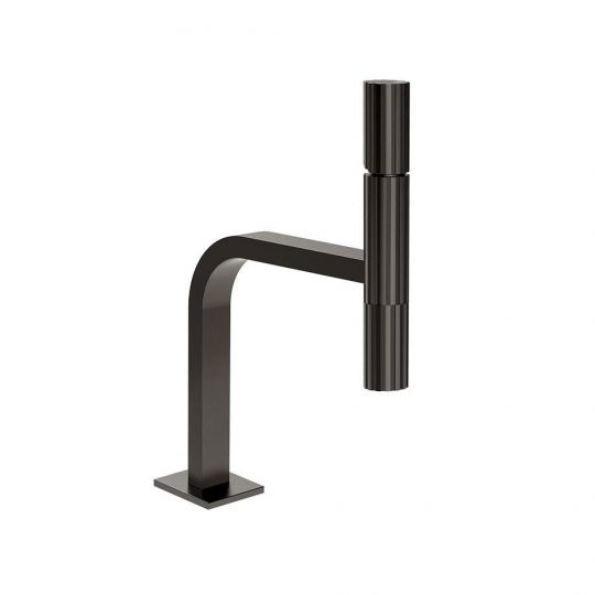 Смеситель для раковины Gessi Incastri 75251 с донным клапаном высота 31,1 см схема 1
