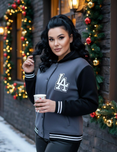 Бомбер теплый женский 51694