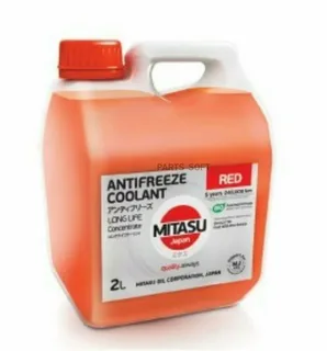 MITASU RED LONG LIFE ANTIFREEZE/COOLANT CONCENTRATE, 2л