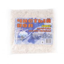 Тряпка для пола "Чистый пол" 80х100см, ХПП, белая