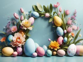 Фон стена "Easter wall №5"