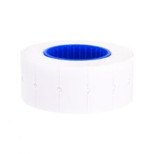 Этикет-лента 21,5х12мм 700 шт/рул волна белая