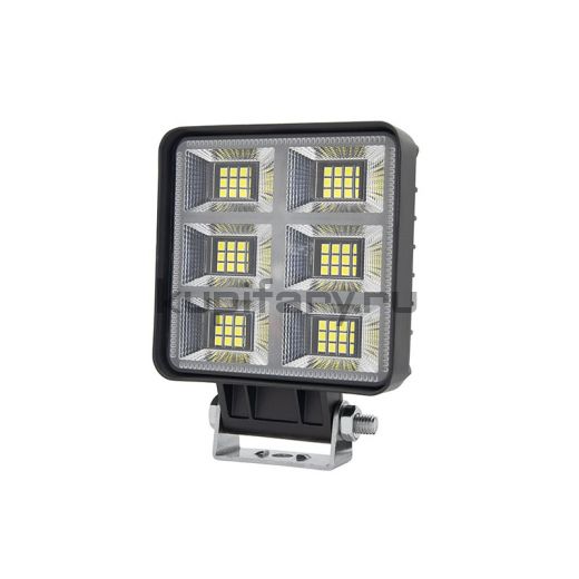 Светодиодная фара 16 ватт рабочего света 72 LED квадратная 12/24 Вольт FR1829