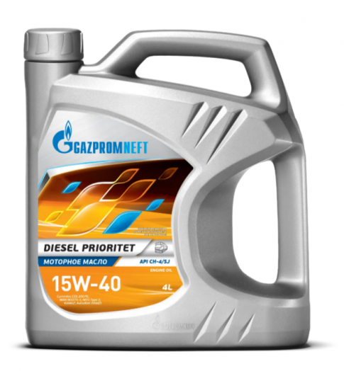 Gazpromneft Diesel Prioritet 15W-40, 4л