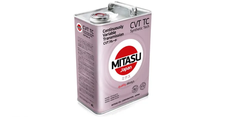 MITASU CVT FLUID TC Synthetic Tech, 4л