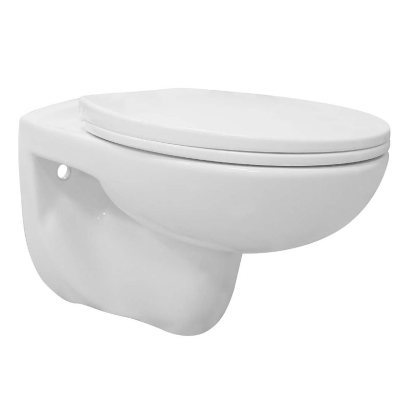 Унитаз подвесной Loranto Fredo 355х550х410 безободковый, CS-WH8005