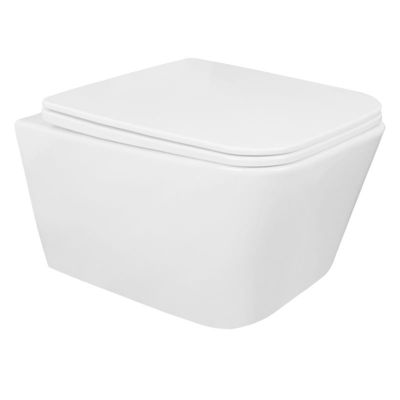 Унитаз подвесной Loranto TALAS 360х520х290 безoбодковый 87268