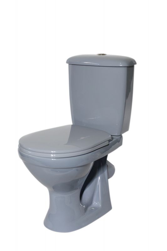 Унитаз-компакт Суперкомпакт А Стандарт, сиденье полипропилен, серый 44970130422