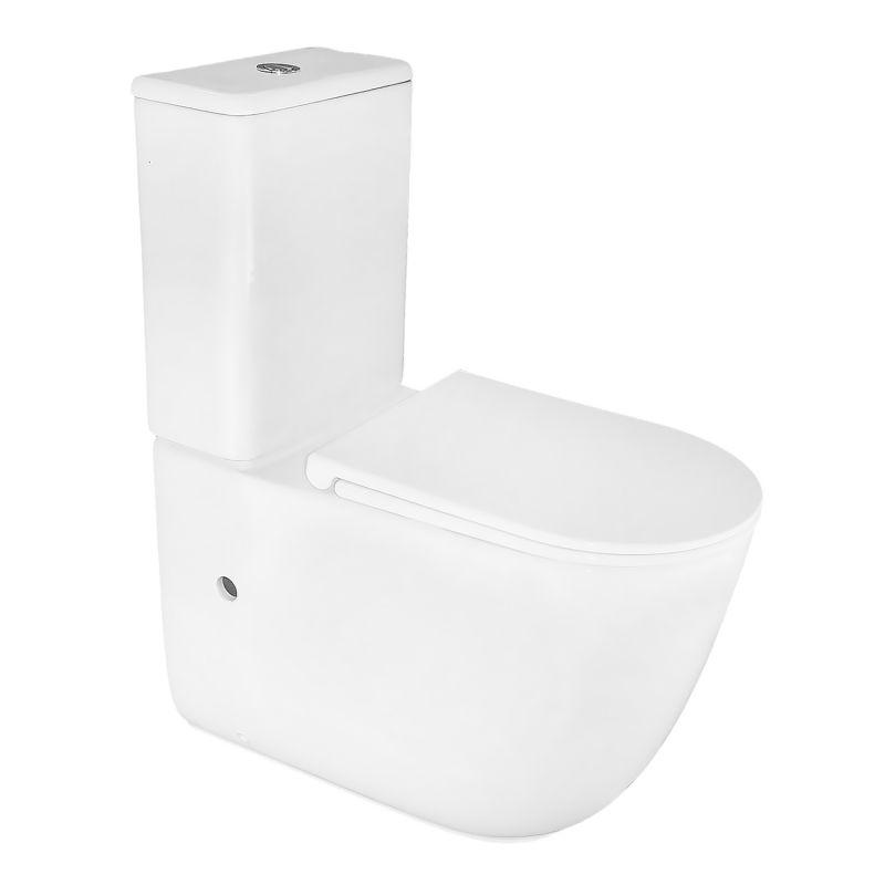 Унитаз-компакт Azario RIANO 355х620х790 слив торнадо AZ-1307A