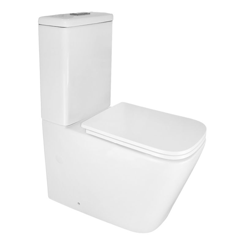 Унитаз-компакт Azario SAVIA 370х640х810 система смыва Rimless, AZ-8303D-s