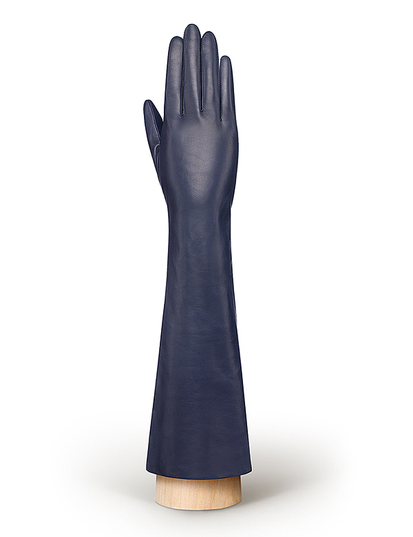 Перчатки женскиеские ш+каш. TOUCH F-IS0585 d.blue ELEGANZZA