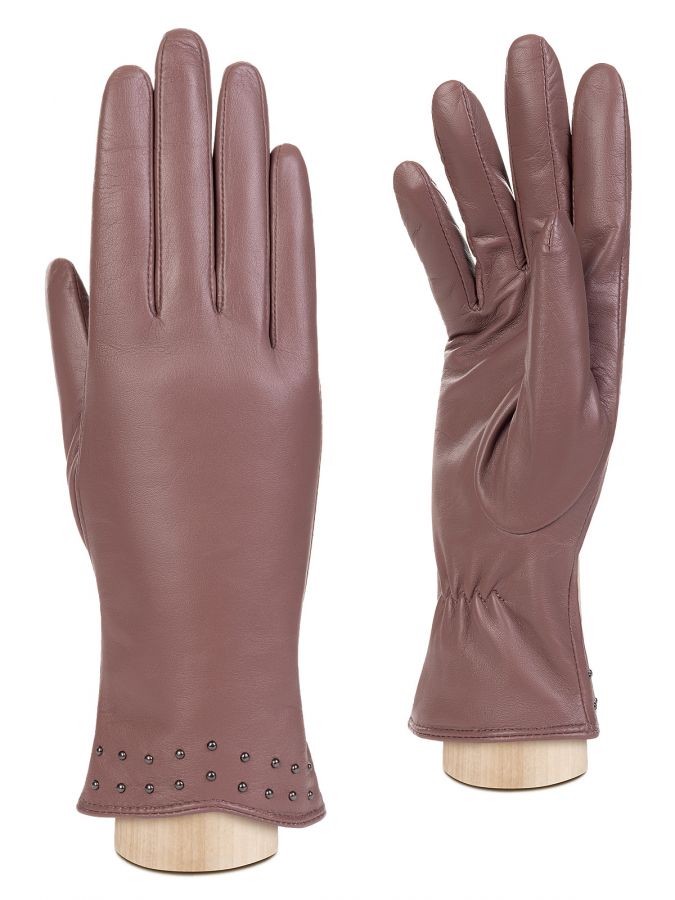 Перчатки женскиеские 100% ш IS9910 rose taupe ELEGANZZA
