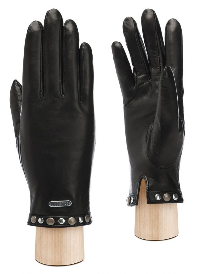 Перчатки женские ш+каш. IS01438 black ELEGANZZA