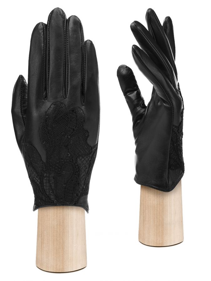 Перчатки женские ш/п IS01823 black ELEGANZZA