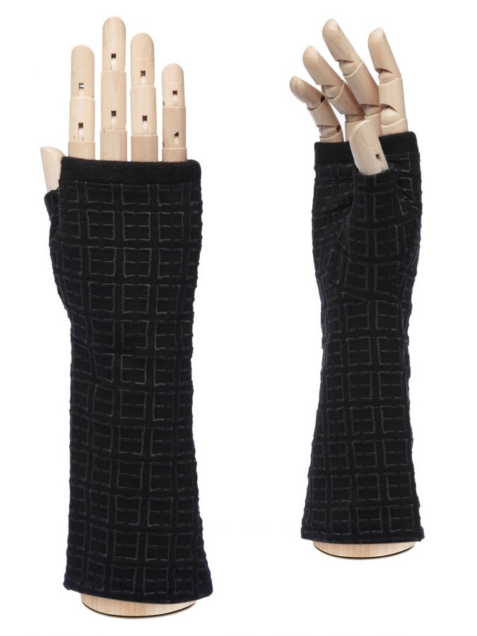 Перчатки женские б/п 12811 black ELEGANZZA