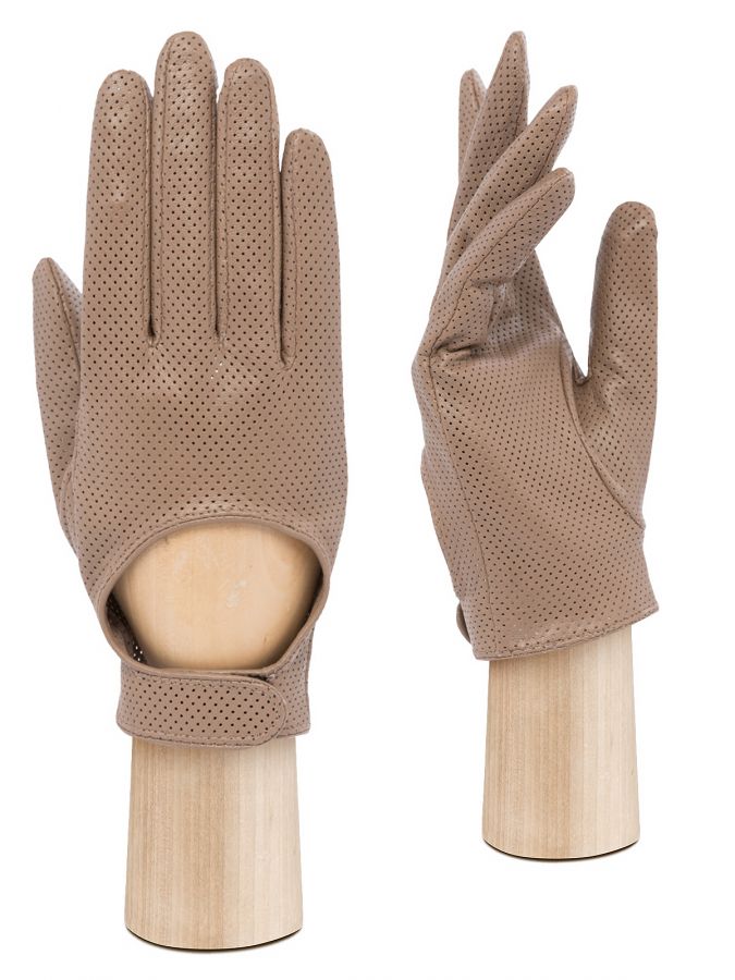 Перчатки женские б/п IS854 taupe ELEGANZZA