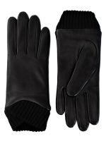 Перчатки женские 100% ш IS938 black ELEGANZZA