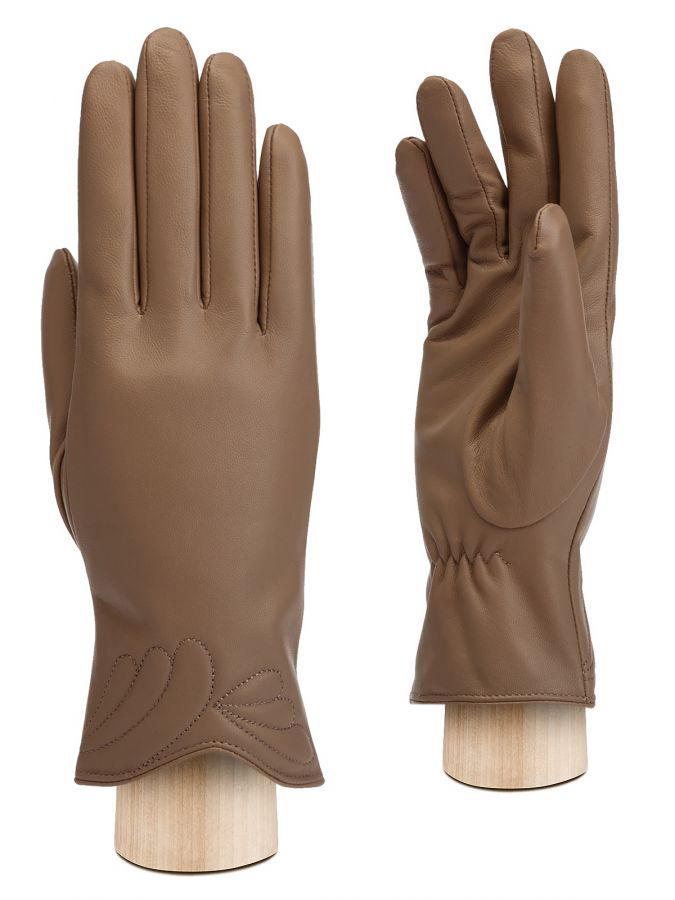 Перчатки жен п/ш LB-0322 d.beige LABBRA