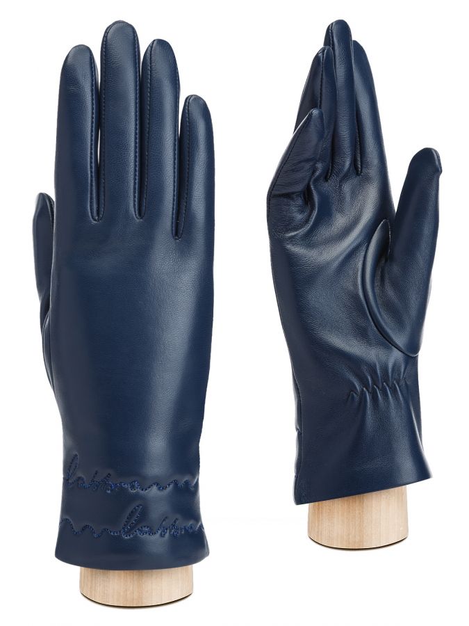 Перчатки жен п/ш LB-0323 d.blue LABBRA