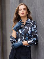 Перчатки женскиеские б/п HP00018 ocean ELEGANZZA