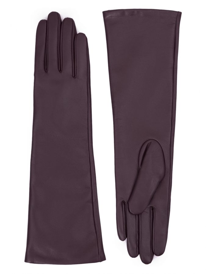 Перчатки женские 100% ш IS955 garnet ELEGANZZA