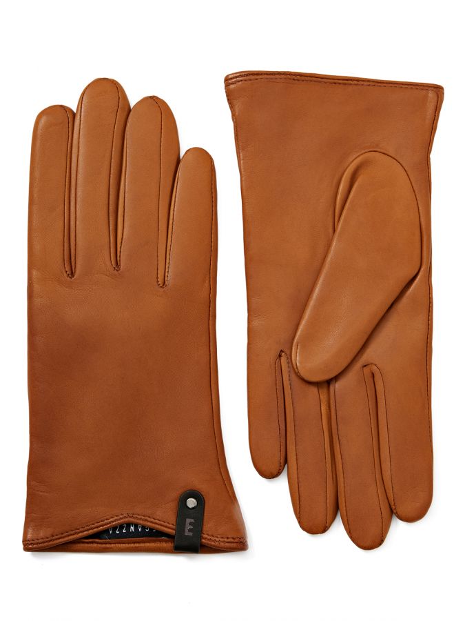 Перчатки женские ш+каш. IS00585 camel ELEGANZZA