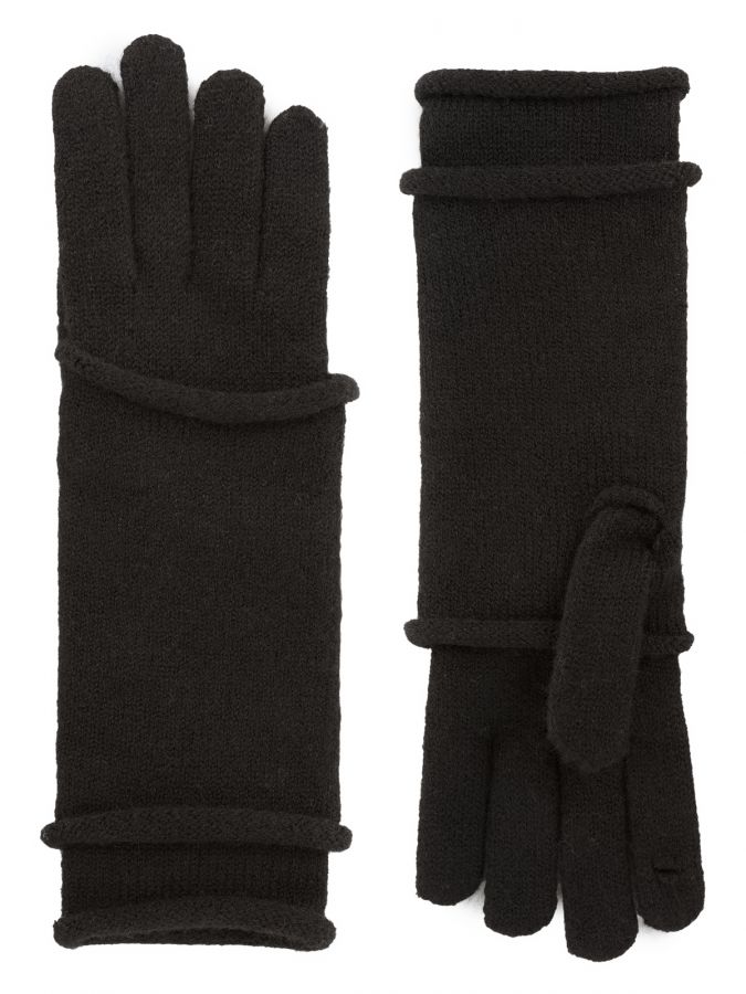 Перчатки жен б/п LB-CP-143 black LABBRA