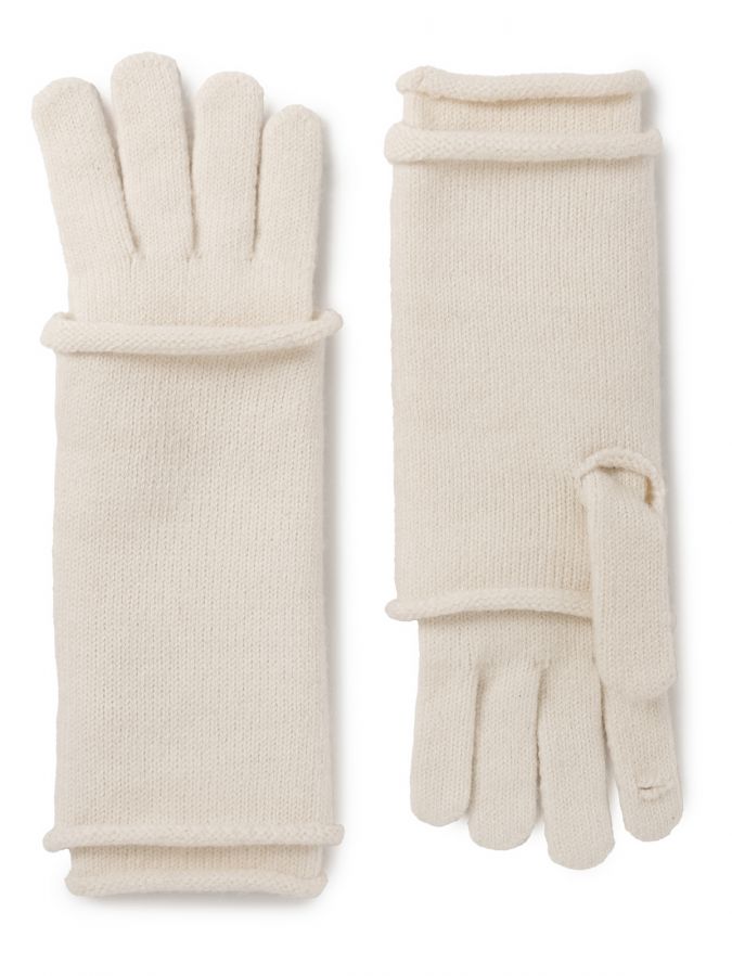 Перчатки жен б/п LB-CP-143 white LABBRA