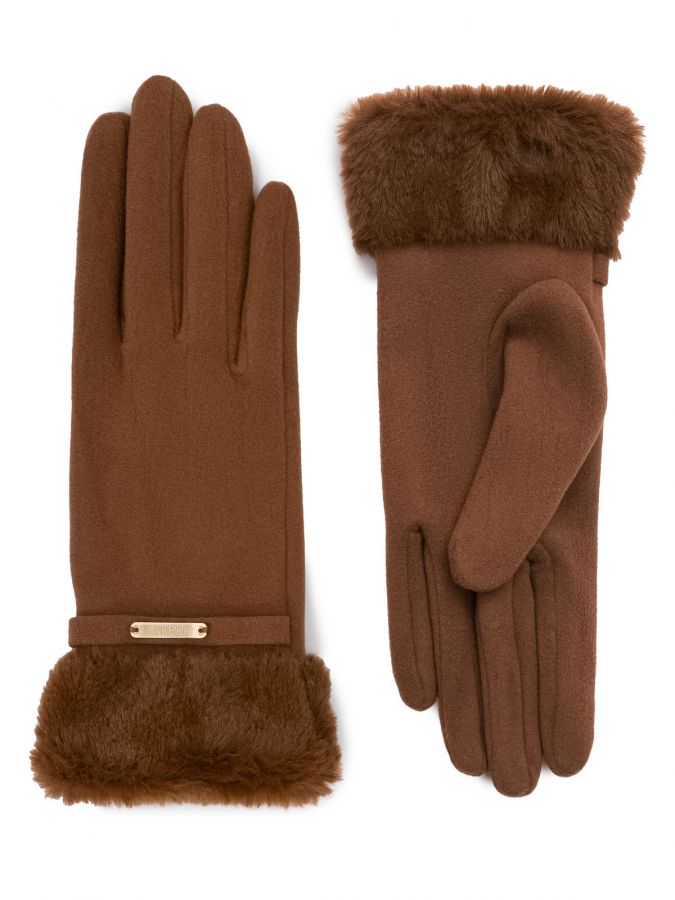 Перчатки жен флис LB-CP-141 honey LABBRA