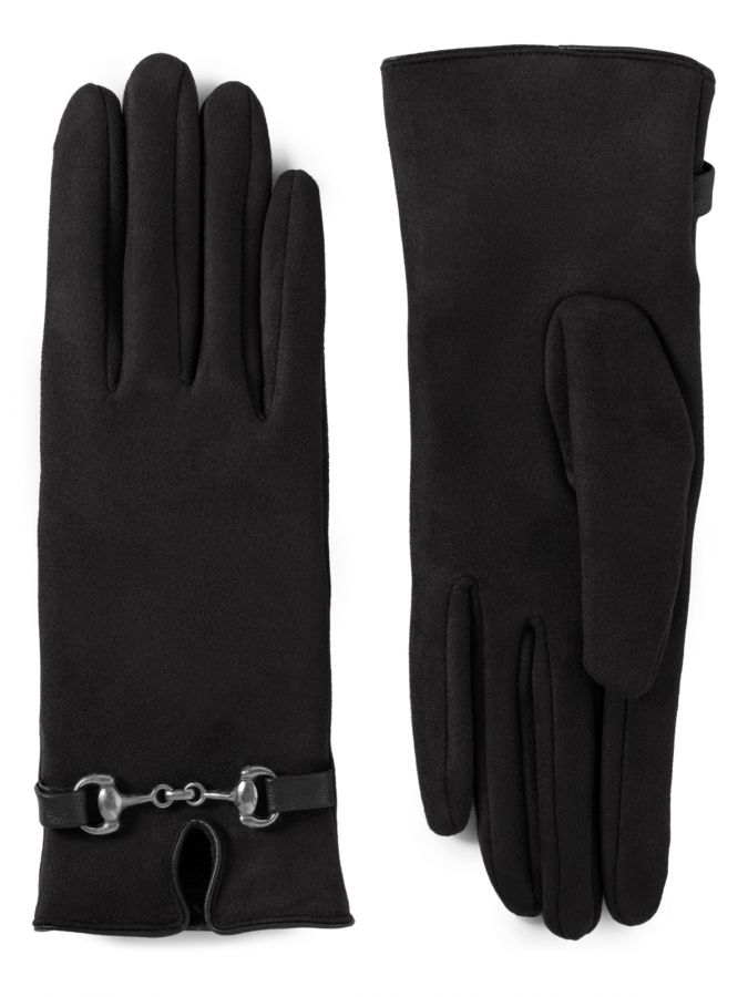 Перчатки жен флис LB-CP-138 black LABBRA