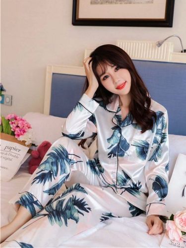 Пижама "ОКСФОРД" шелк, молочный банановый лист