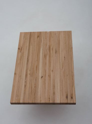 Мебельный щит из дуба Рустикальный дуб ( узкая ламель ) - Цельноламельный